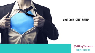 WHAT DOES “CANI” MEAN?
 