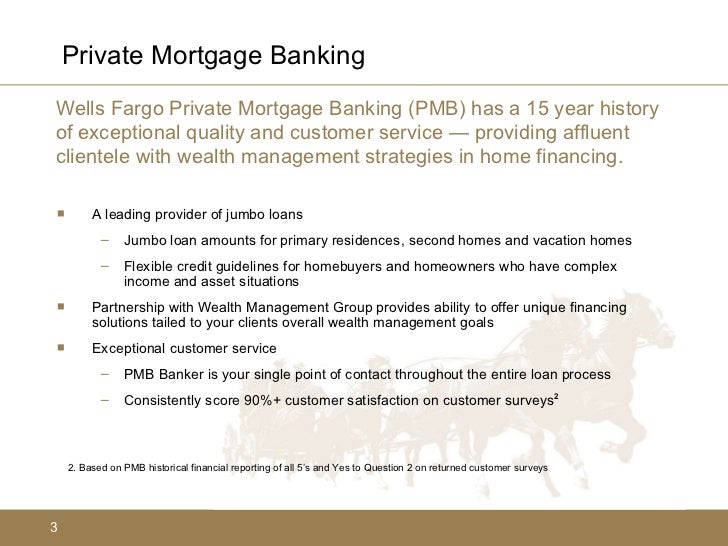 private mortgage banking there is a difference wells fargo mortgage customer service