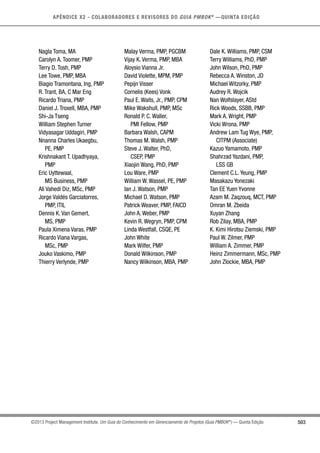 Pmbok  -5ª_edição