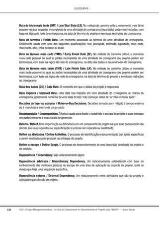 Pmbok  -5ª_edição