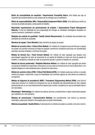 Pmbok  -5ª_edição