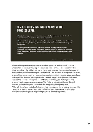 Pmbok 03 the role of the project manager | PDF
