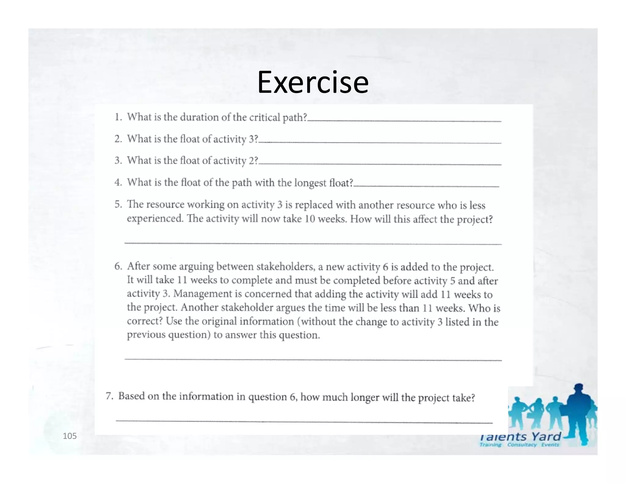 Exercise 
      Exercise




105
 