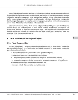 12.2
Conduct
Procurements
9.2
Acquire
Project Team
11.2
Identify
Risks
5.3
Define
Scope
Enterprise/
Organization
7.3
Determine
Budget
7.2
Estimate
Costs
4.2
Develop Project
Management
Plan
12.1
Plan Procurement
Management
6.5
Estimate Activity
Durations
6.4
Estimate Activity
Resources
6.3
Sequence
Activities
6.2
Define
Activities
!
 