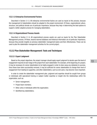 280 ©2013 Project Management Institute. A Guide to the Project Management Body of Knowledge (PMBOK®
Guide) – Fifth Edition
9 - PROJECT HUMAN RESOURCE MANAGEMENT
Project Human Resource Management
9.4
Manage
Project Team
9.2
Acquire
Project
Team
9.1
Plan Human
Resource
Management
9.3
Develop
Project
Team
Organizational
 


 