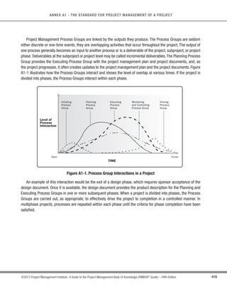 292 ©2013 Project Management Institute. A Guide to the Project Management Body of Knowledge (PMBOK®
Guide) – Fifth Edition
10 - PROJECT COMMUNICATIONS MANAGEMENT
The project manager should also consider the number of potential communication channels or paths as an
indicator of the complexity of a project’s communications.The total number of potential communication channels
is n(n – 1)/2, where n represents the number of stakeholders. For example, a project with 10 stakeholders has
10(10 – 1)/2 = 45 potential communication channels. As a result, a key component of planning the project’s
actual communications is to determine and limit who will communicate with whom and who will receive what
information.
Sources of information typically used to identify and define project communication requirements include, but
are not limited to:
s Organizational charts;
s Project organization and stakeholder responsibility relationships;
s Disciplines, departments, and specialties involved in the project;
s Logistics of how many persons will be involved with the project and at which locations;
s Internal information needs (e.g., when communicating within organizations);
s External information needs (e.g., when communicating with the media, public, or contractors); and
s Stakeholder information and communication requirements from within the stakeholder register.
10.1.2.2 Communication Technology
The methods used to transfer information among project stakeholders may vary significantly. For example, a
project team may use techniques from brief conversations to extended meetings, or from simple written documents
to extensive materials (e.g., schedules, databases, and websites), which are accessible online as methods of
communication.
Factors that can affect the choice of communication technology include:
t Urgency of the need for information. There is a need to consider the urgency, frequency, and format
of the information to be communicated as they may vary from project to project and also within different
stages of a project.
t Availability of technology. There is a need to ensure that the technology that is required to facilitate
communication is compatible, available, and accessible for all stakeholders throughout the life of the
project.
 