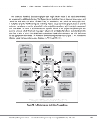 315
©2013 Project Management Institute. A Guide to the Project Management Body of Knowledge (PMBOK®
Guide) – Fifth Edition
11 - PROJECT RISK MANAGEMENT
11
s Risk categories,
s Common definitions of concepts and terms,
s Risk statement formats,
s Standard templates,
s Roles and responsibilities,
s Authority levels for decision making, and
s Lessons learned.
11.1.2 Plan Risk Management: Tools and Techniques
11.1.2.1 Analytical Techniques
Analytical techniques are used to understand and define the overall risk management context of the project.
Risk management context is a combination of stakeholder risk attitudes and the strategic risk exposure of a given
project based on the overall project context. For example, a stakeholder risk profile analysis may be performed to
grade and qualify the project stakeholder risk appetite and tolerance. Other techniques, such as the use of strategic
risk scoring sheets, are used to provide a high-level assessment of the risk exposure of the project based on the
overall project context. Depending on these assessments, the project team can allocate appropriate resources and
focus on the risk management activities.
11.1.2.2 Expert Judgment
To ensure a comprehensive establishment of the risk management plan, judgment, and expertise should be
considered from groups or individuals with specialized training or knowledge on the subject area, such as:
s Senior management,
s Project stakeholders,
s Project managers who have worked on projects in the same area (directly or through lessons learned),
s Subject matter experts (SMEs) in business or project area,
s Industry groups and consultants, and
s Professional and technical associations.
 