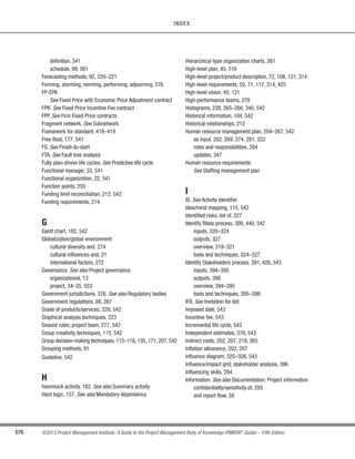 407
©2013 Project Management Institute. A Guide to the Project Management Body of Knowledge (PMBOK®
Guide) – Fifth Edition
13 - PROJECT STAKEHOLDER MANAGEMENT
13
13.3.1.3 Change Log
Described in Section 4.5.3.2. A change log is used to document changes that occur during a project. These
changes—and their impact on the project in terms of time, cost, and risk—are communicated to the appropriate
stakeholders.
13.3.1.4 Organizational Process Assets
Described in Section 2.1.4. The organizational process assets that can influence the Manage Stakeholder
Engagement process include, but are not limited to:
s Organizational communication requirements,
s Issue management procedures,
s Change control procedures, and
s Historical information about previous projects.
13.3.2 Manage Stakeholder Engagement: Tools and Techniques
13.3.2.1 Communication Methods
Described in Section 10.1.2.4. The methods of communication identified for each stakeholder in the
communications management plan are utilized during stakeholder engagement management. Based on the
stakeholders’ communication requirements, the project manager decides how, when, and which of these
communication methods are to be used in the project.
13.3.2.2 Interpersonal Skills
The project manager applies interpersonal skills to manage stakeholders’ expectations. For example:
s Building trust,
s Resolving conflict,
s Active listening, and
s Overcoming resistance to change.
 