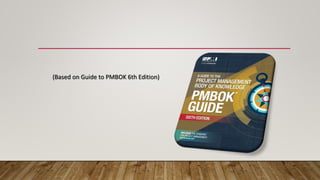 Pmbok introudction | PPTX