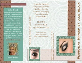 Permanent Makeup Brochure
