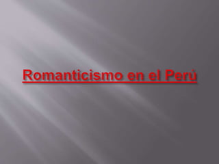 romanticismo