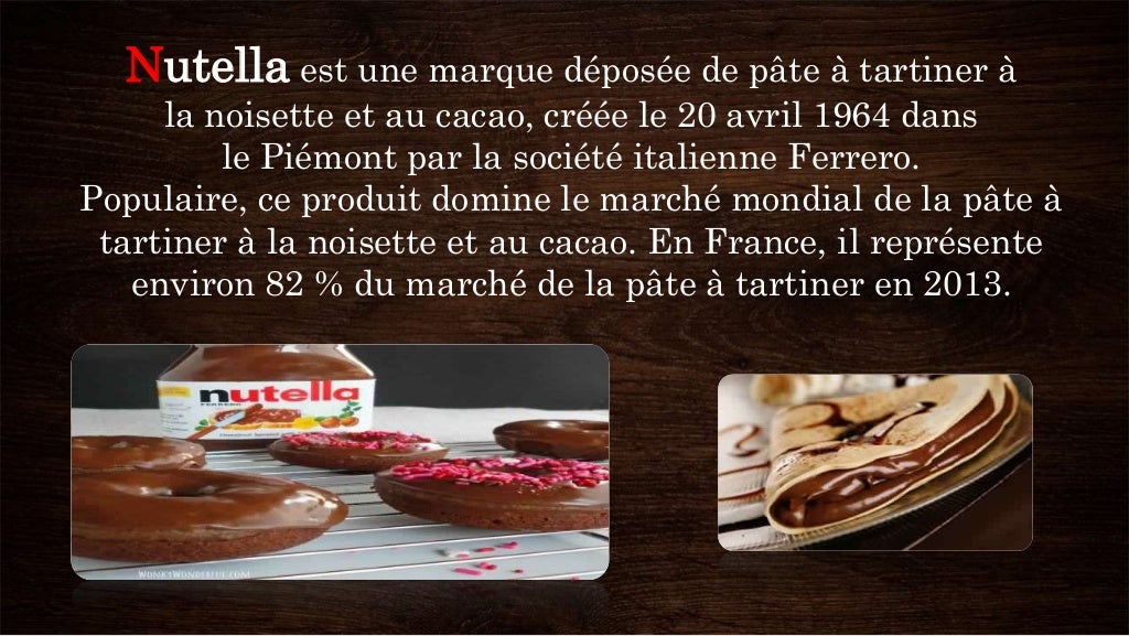 NUTELLA & le problème de déforestation "Problème Marketing Contempora…