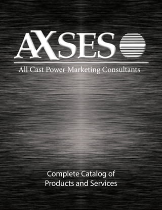 All Cast Power Marketing Consultants
Complete Catalog of
Products and Services
 
