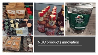 NUC products innovation
 