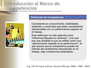 Project Management Competency Development Framework (PMCD) | PPT