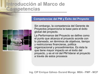 Project Management Competency Development Framework (PMCD) | PPT