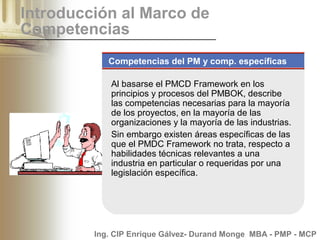 Project Management Competency Development Framework (PMCD) | PPT