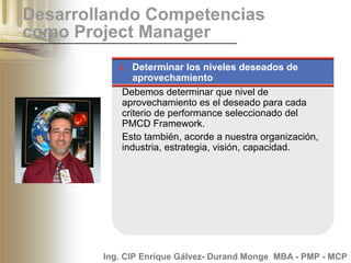 Project Management Competency Development Framework (PMCD) | PPT