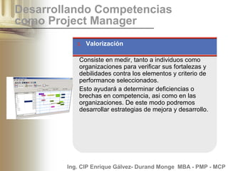 Project Management Competency Development Framework (PMCD) | PPT