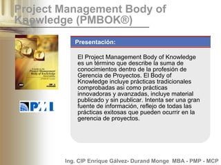 Project Management Competency Development Framework (PMCD) | PPT
