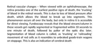 Post Mortem changes presentation by Khan | PPT