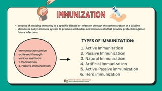 Immunization, maternal and child care bf | PDF
