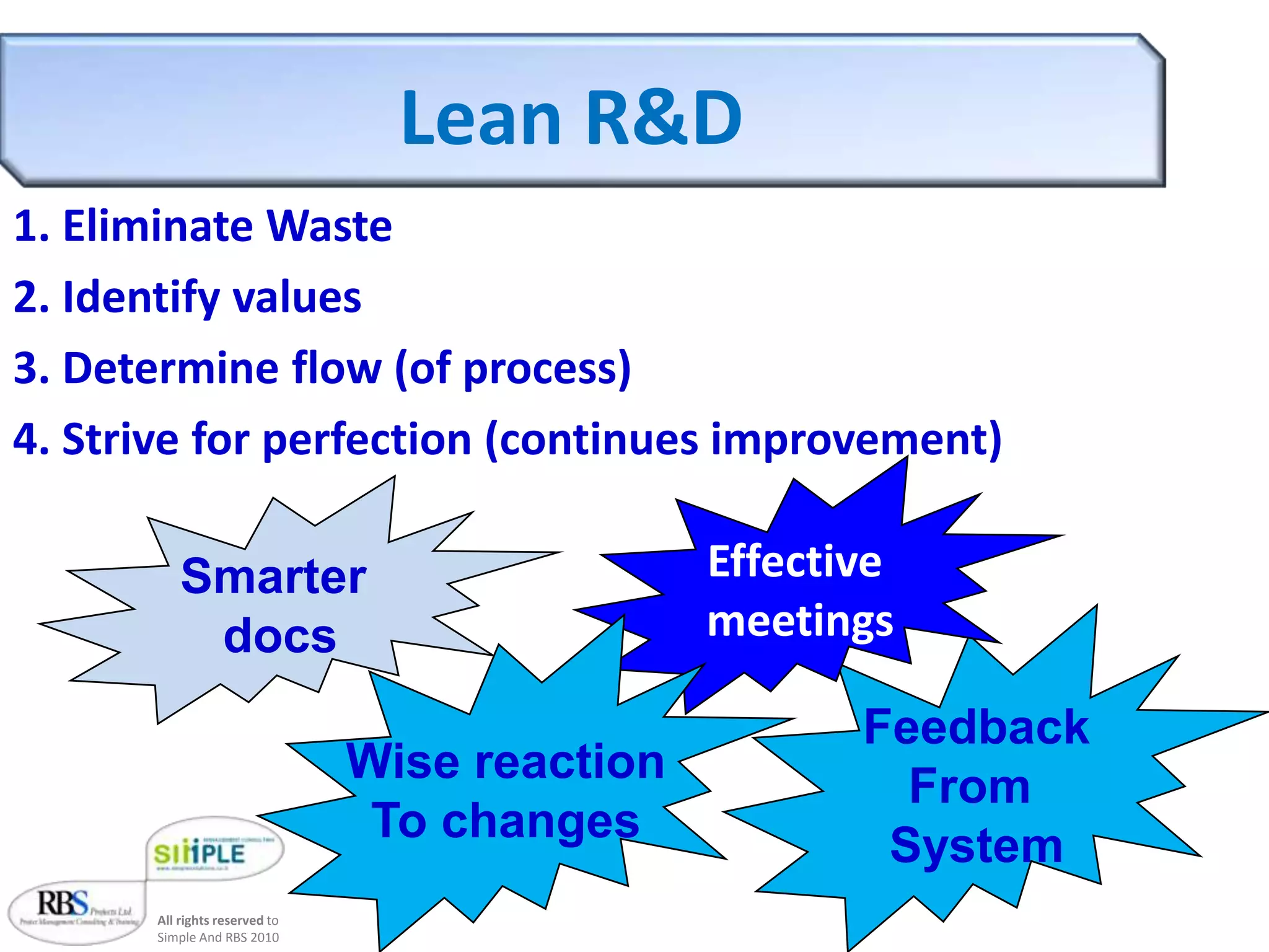 Agile WeaknessesLarge and complex projectsLong term aspects – Resource planning, long lead items, organizational bottle neck, risk management … Management ability to create impacts