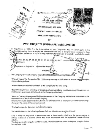 Narender
Kumar Bhola
Digitally signed by Narender Kumar Bhola
DN: cn=Narender Kumar Bhola, c=IN,
l=ROC Bhawan Opp. Rupal Park Naran
Pura Ahmedabad 380013, st=Gujarat,
o=Ministry of Company Affairs,
ou=Ministry of Company Affairs -
Registration Authority, email=Narendra.
Bhola@mca.gov.in
Reason: Certified as a MCA copy
Date: 2006.04.10 18:39:44 +05'30'
 