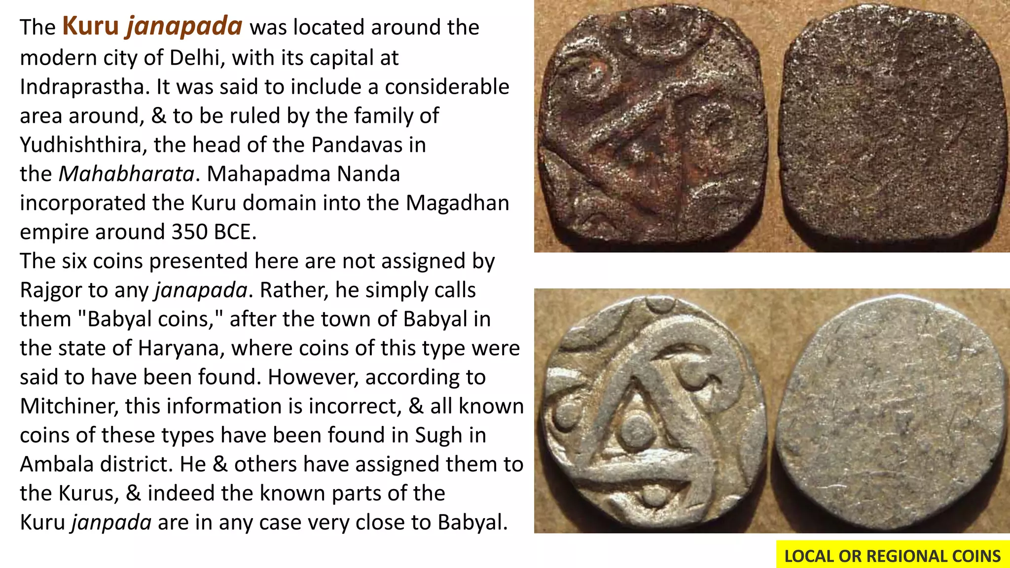 Punch Coin Punch Marked Coins (1000 BCE - 500 CE) | PPTX