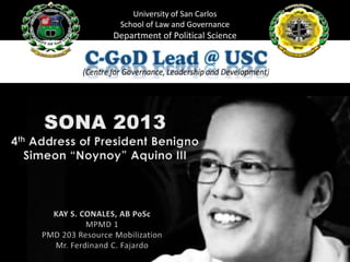 University of San Carlos
School of Law and Governance
Department of Political Science
 