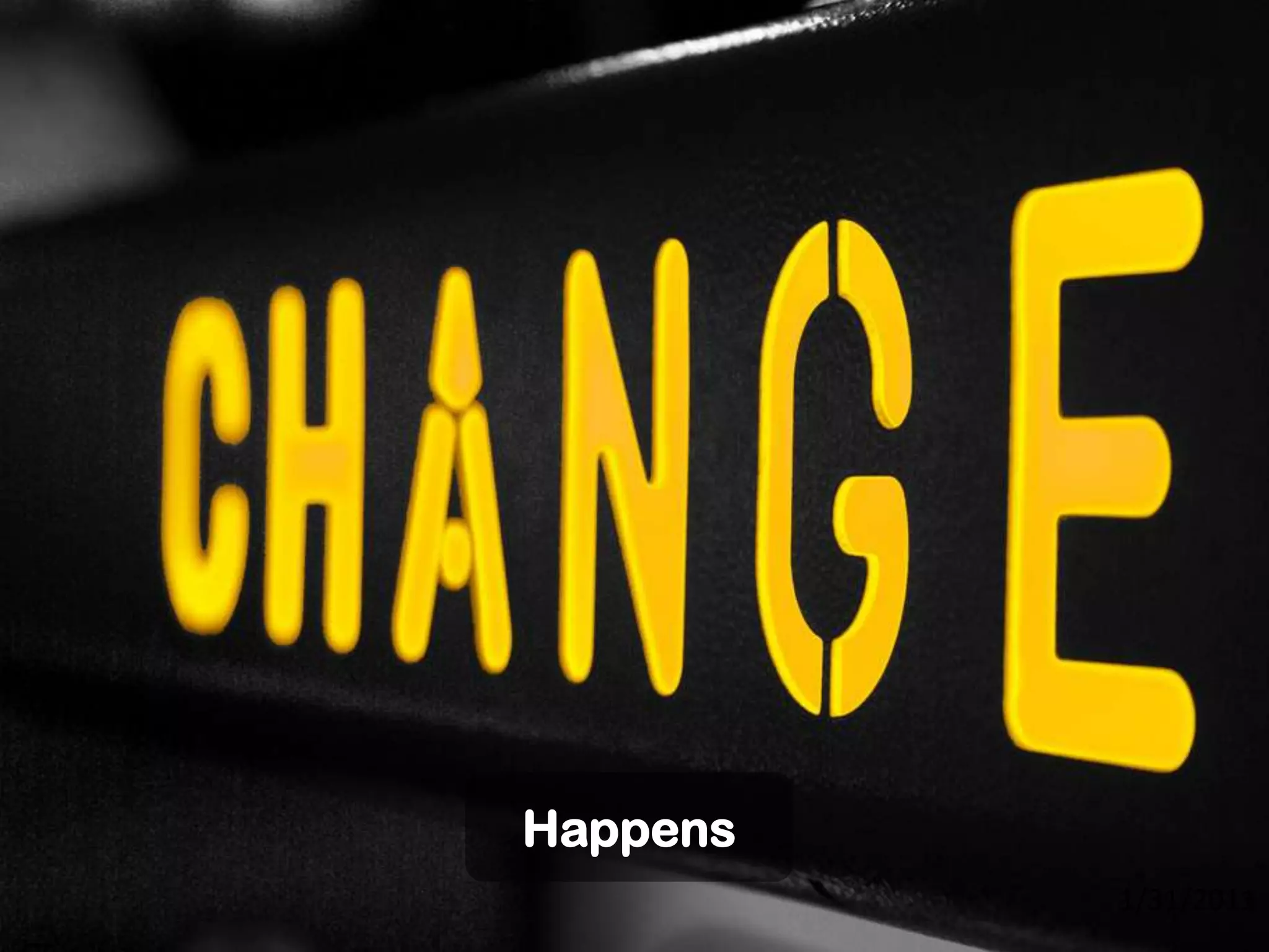 Approach to managing value creation1/31/11