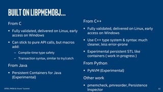 Persistent Memory Development Kit (PMDK) Essentials: Part 2 | PDF