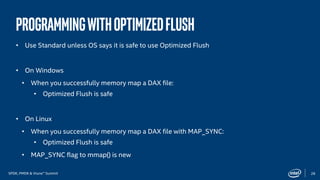Persistent Memory Development Kit (PMDK) Essentials: Part 1 | PDF