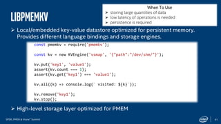 Persistent Memory Development Kit (PMDK) Essentials: Part 1 | PDF