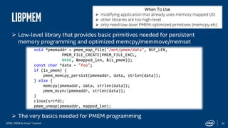 Persistent Memory Development Kit (PMDK) Essentials: Part 1 | PDF