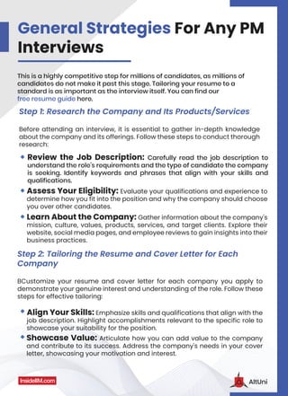 M/FAANG PM Interview Guide | PDF