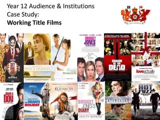Year 12 Audience & InstitutionsCase Study:Working Title Films 