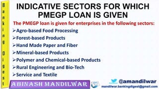 PMEGP Scheme प्रधानमंत्री रोजगार सृजन कार्यक्रम