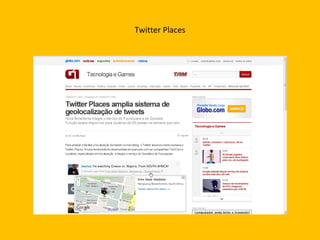 Twitter Places 