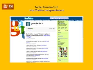 Twitter Guardian Tech   http://twitter.com/guardiantech 