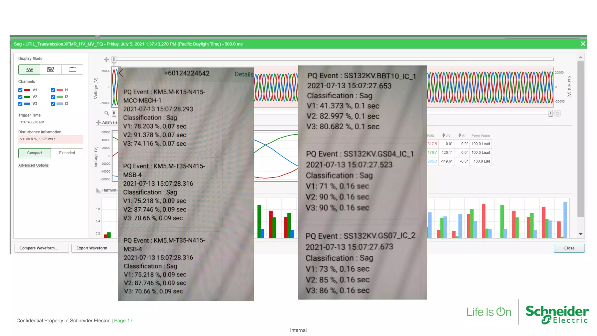 Internal
Page 17
Confidential Property of Schneider Electric |
 