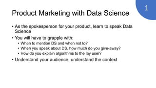 Product Management in the Era of Data Science