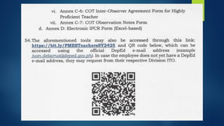 PMES Orientation.pptx INTERIM GUIDELINES FOR THE DEPARTMENT OF EDUCATION PERFORMANCE MANAGEMENT AND EVALUATION SYSTEM FOR TEACHERS IN THE SCHOOL YEAR 2024-2025