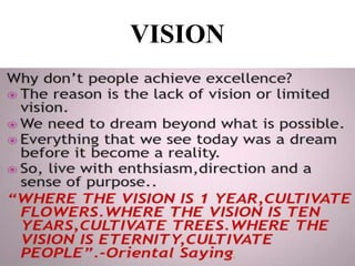 VISION 
 