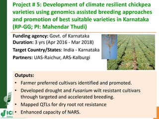 Asia Regional Planning Meeting-Current Project Portfolio and Outputs for Grain Legumes by Dr Pooran M Gaur