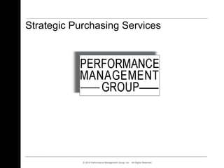 Strategic Purchasing Services 