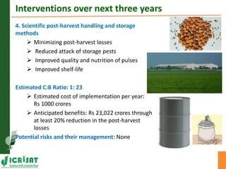 Asia Regional Program Planning Meeting- Achieving self sufficiency in pulse production in India by Dr Pooran M Gaur