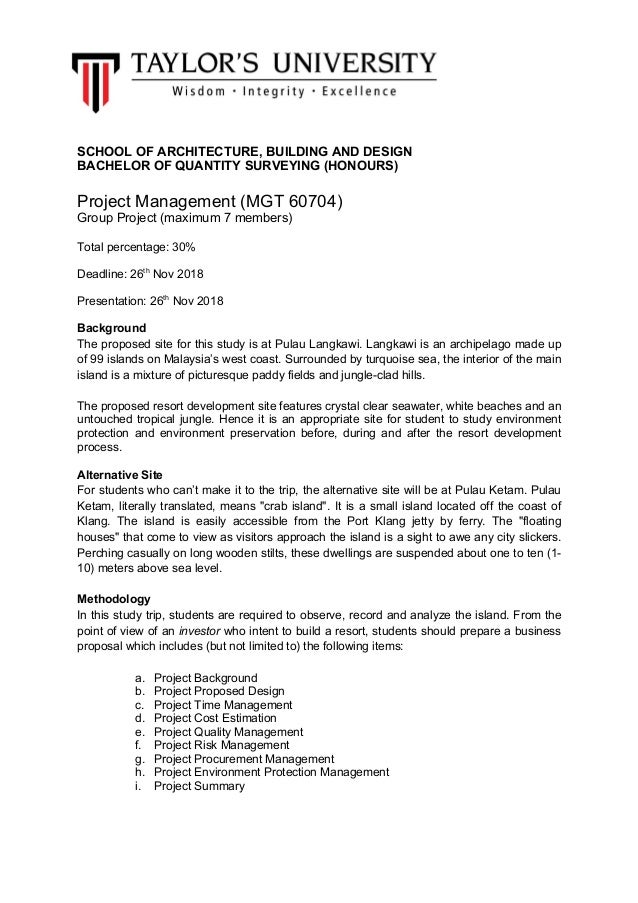 Assignment 2 - Report Formal Business Report Sample