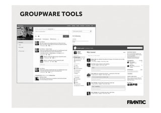 GROUPWARE TOOLS
 