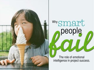 Why Smart People Fail: The role of emotional intelligence in project success.